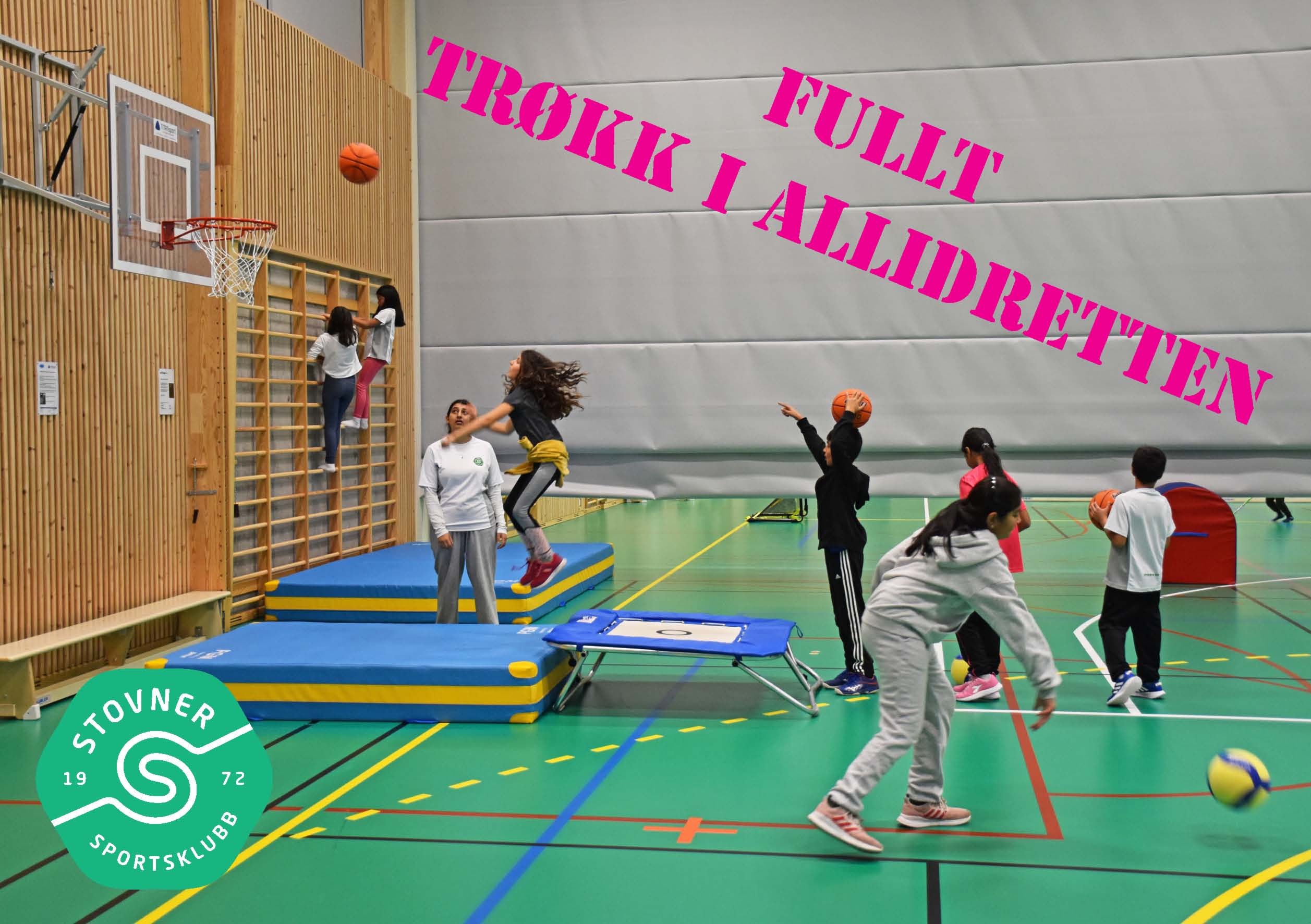 Vi tittet innom Allidretten – og der var det gøy!